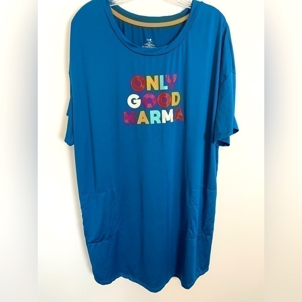 🎉2/$10 Only Good Karma Nightgown with Pockets